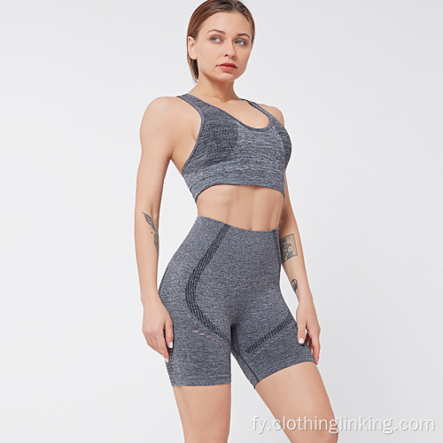 yoga sportwear foar froulju 2 stik